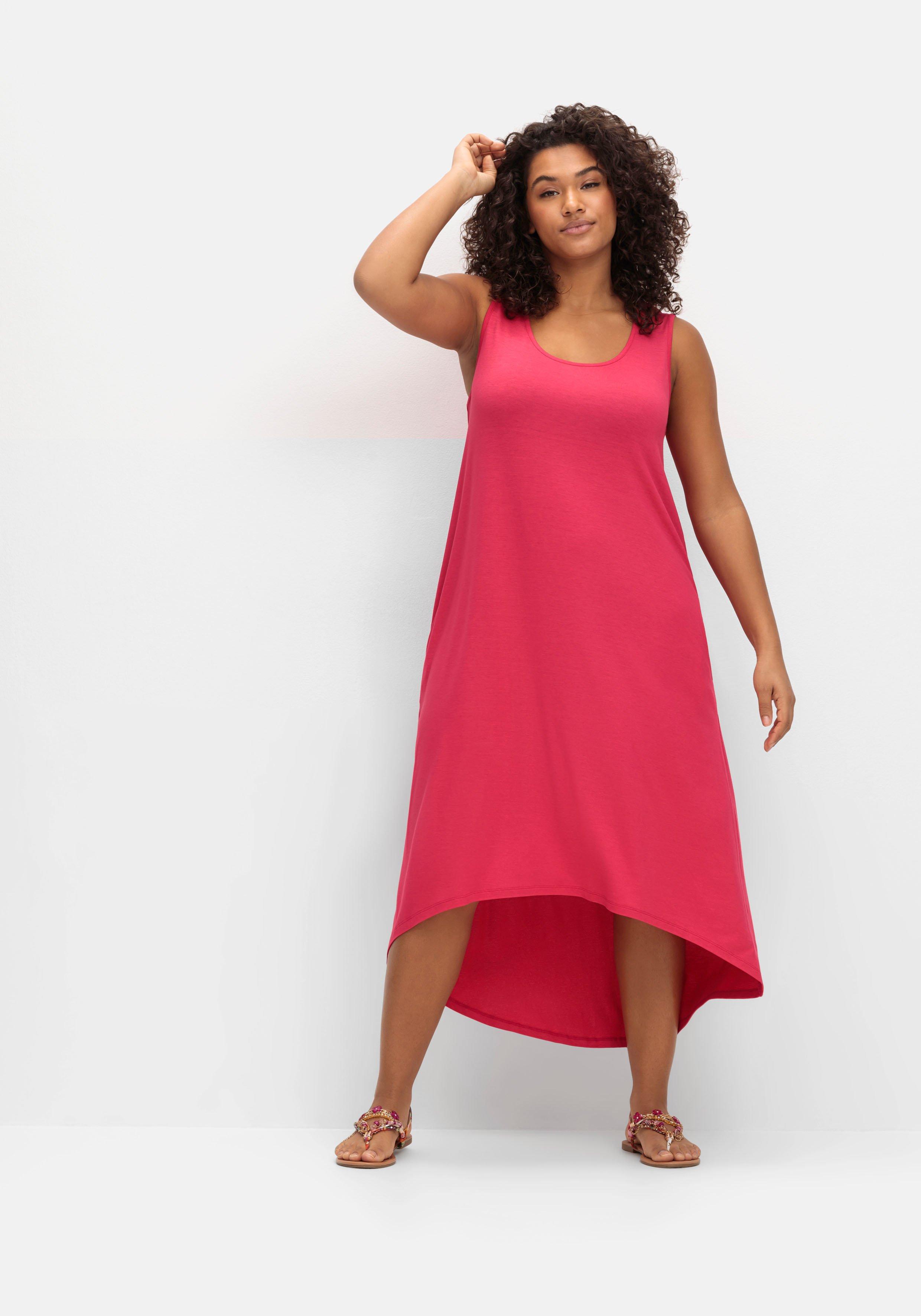 Kleid mit Taschen, im Vokuhilaschnitt