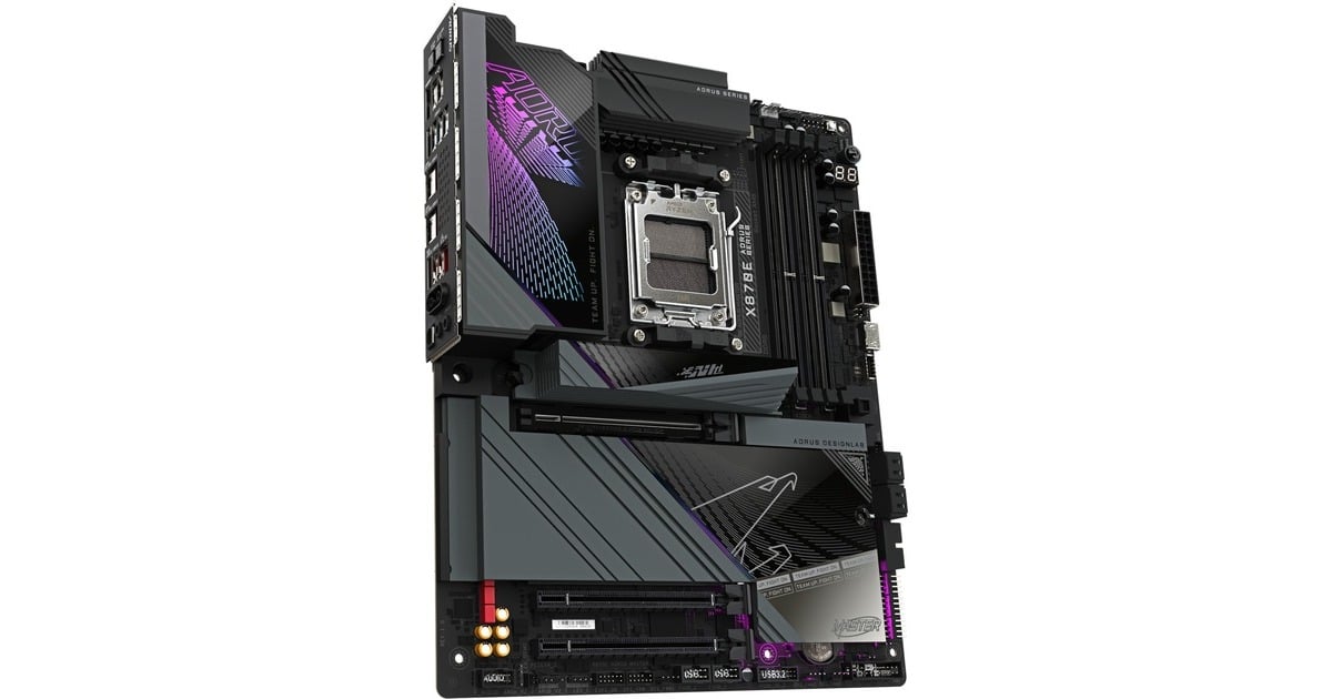 GIGABYTEX870E AORUS MASTER socket AM5 moederbord  (Zwart, RAID, 5 Gb-LAN, WLAN, BT, Sound, ATX, Tweedekans)