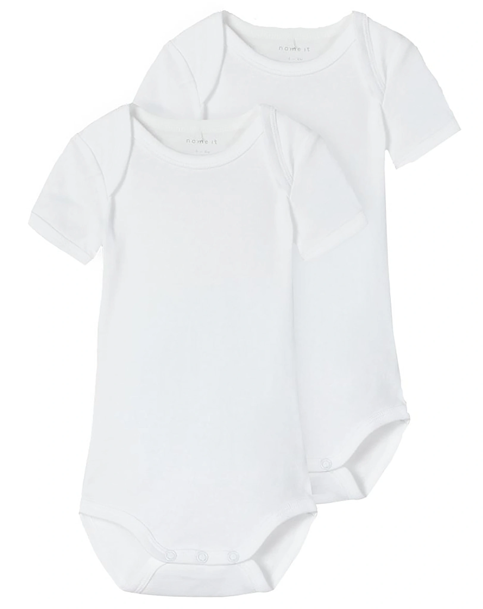 Kurzarm-Body NBNBODY SOLID 2er-Pack in bright white