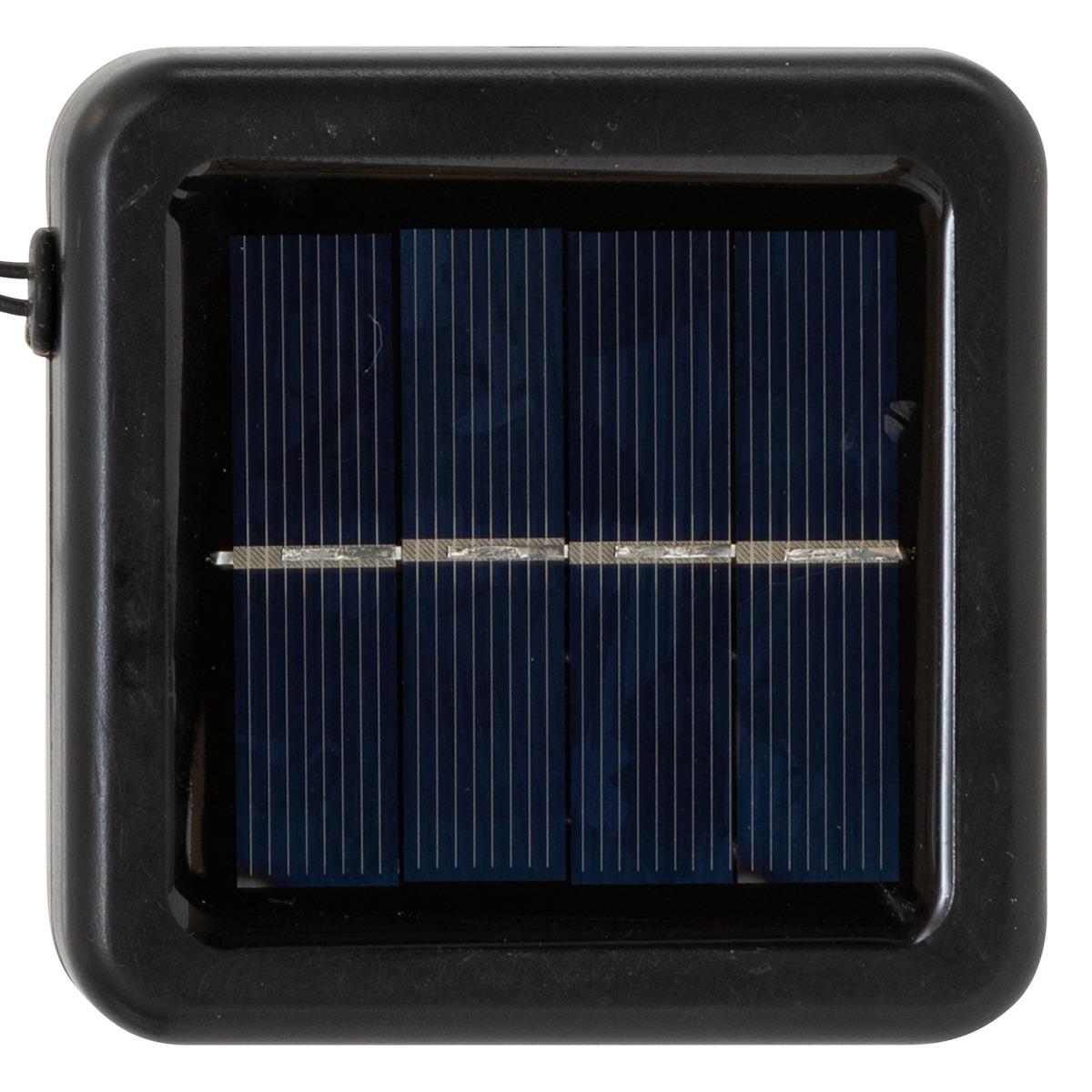 GUIRLANDE SOLAIRE FLAVE 10 BOULES METAL D.7.5CM