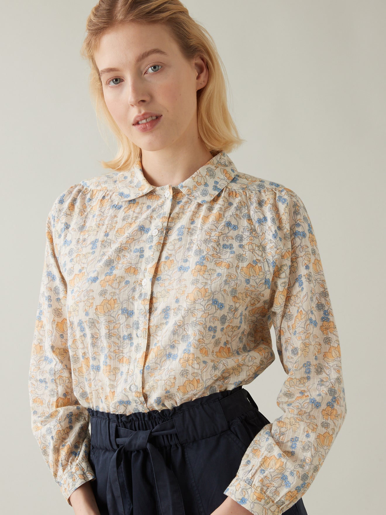 Chemise imprimée femme