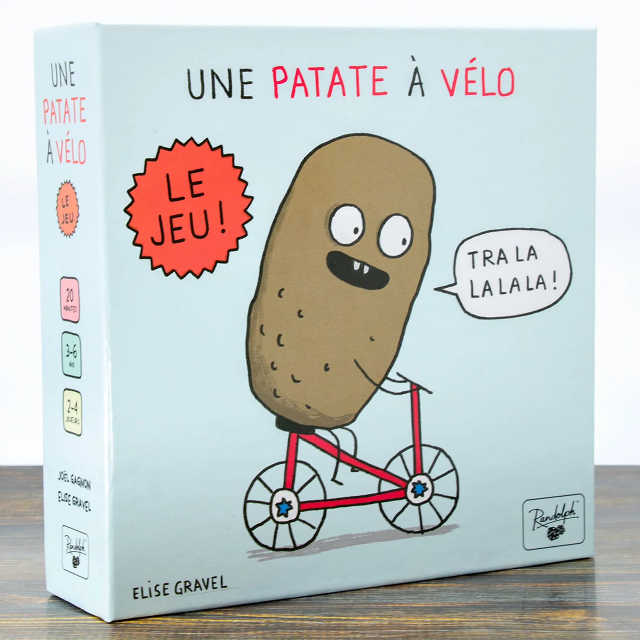 Randolph Jeu de Société Une Patate À Vélo - Le Jeu