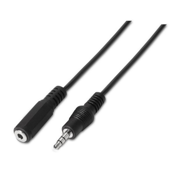 Aisens Cabo Jack 3,5mm Macho Jack 3,5mm Fêmea (1,5 Mts) - A128-0145