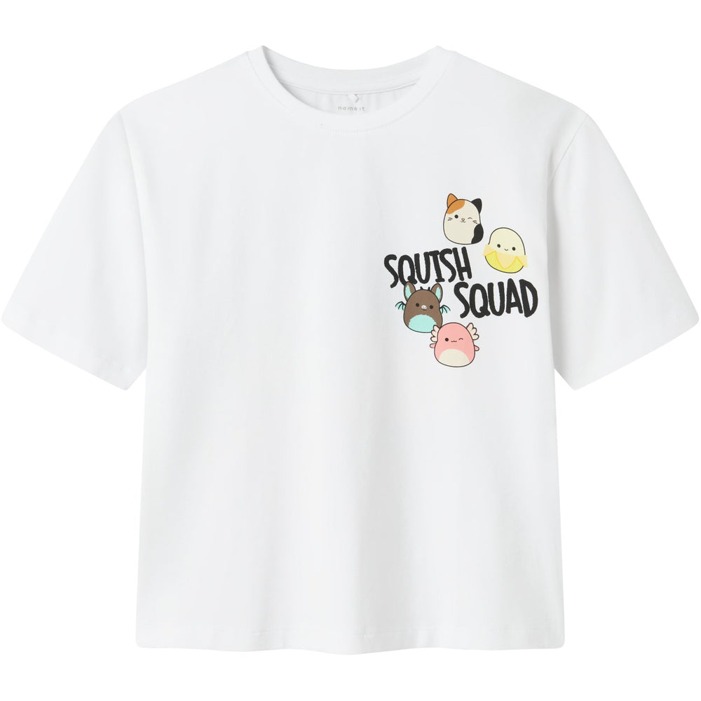 Køb Name It Bright White Momi Squishmallows T-Shirt