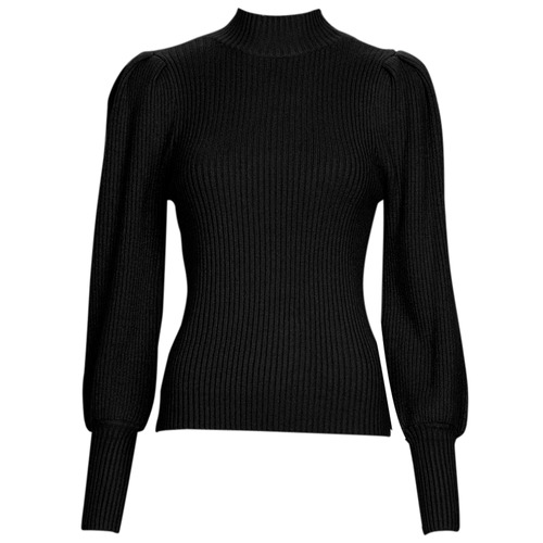 Only - ONLKATIA L/S HIGHNECK PULLOVER KNT NOOS - Noir