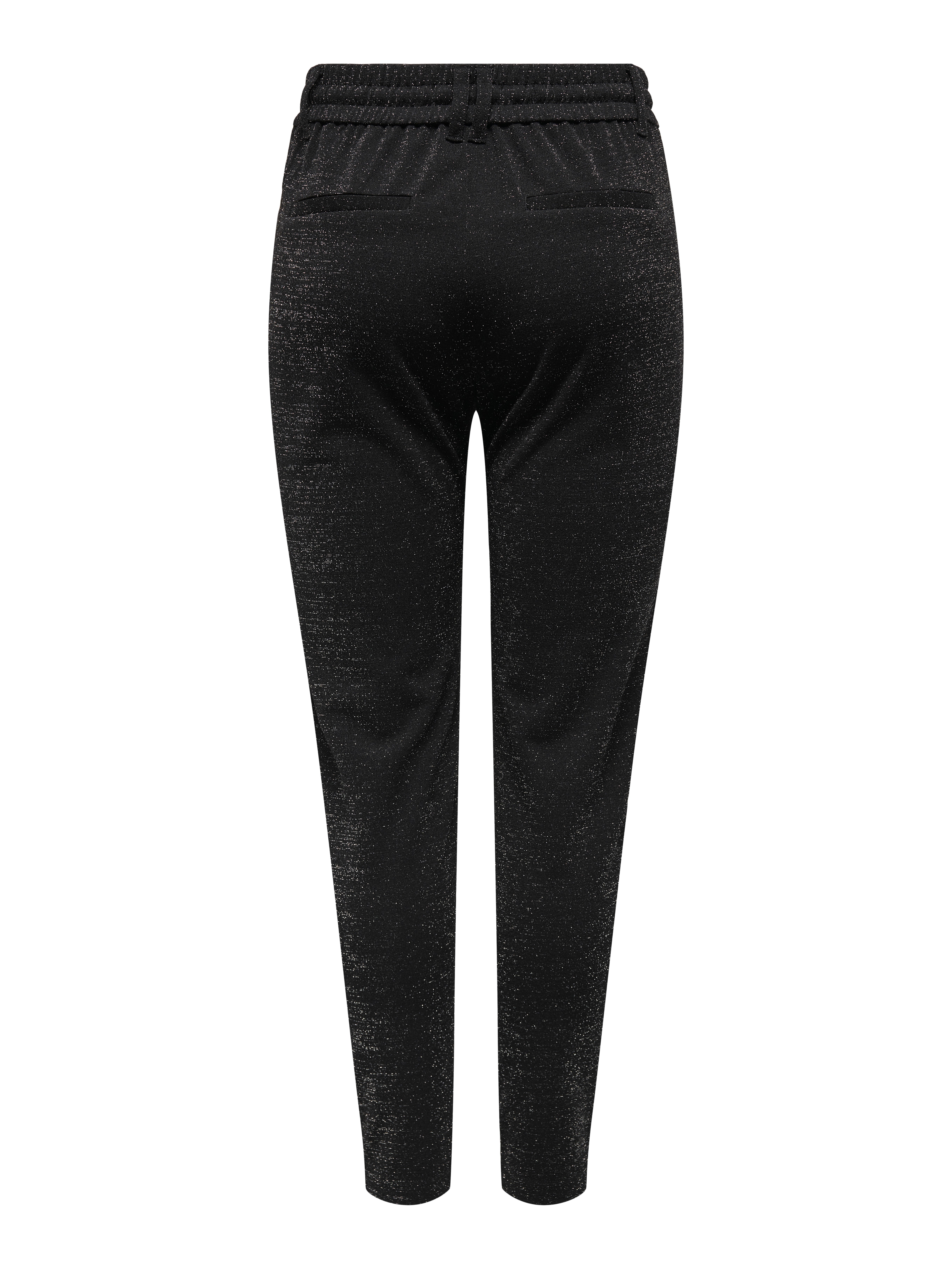 ONLPOPTRASH-ALYA Normal geschnitten Hose Black