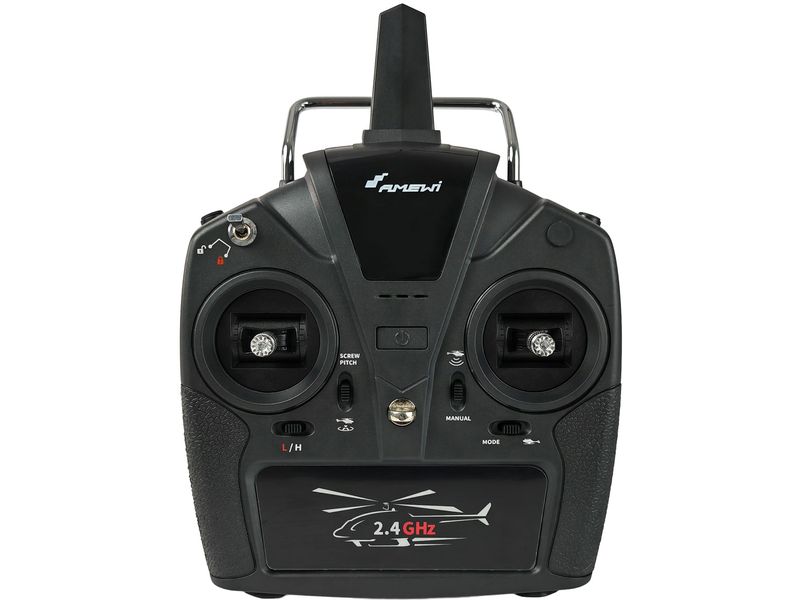 Amewi Helikopter Bell 222 Airwolf Pro 6-Kanal 3D/6G RTF Hubschrauber