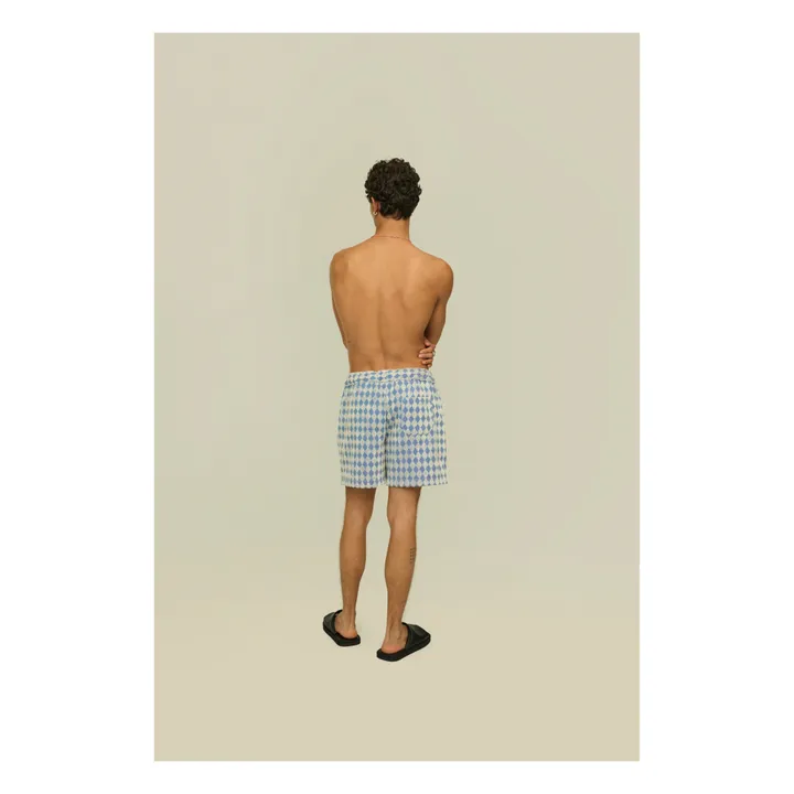 OAS Short Eponge Diamond Terry | Bleu