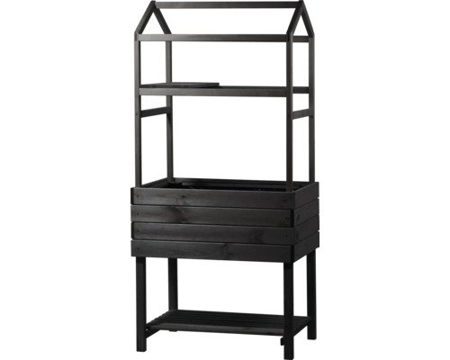 dobar Kubus plantentoren 75 x 54 x 91,5 cm antraciet