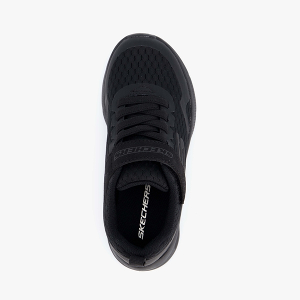 Skechers Microspec Max kinder sneakers zwart