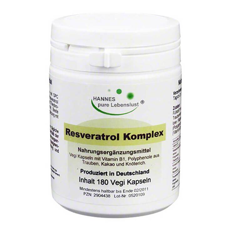 Resveratrol Komplex Vegi Kap, 180 St