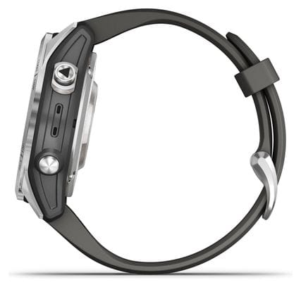 Montre de Sport Garmin fēnix 7S Pro Solar Edition Argent Gris