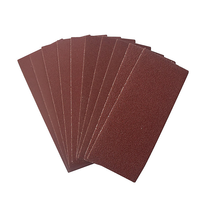 Abrasif pour ponceuse vibrante Universal 1/2 115 x 280 mm, assortiment - 10 feuilles
