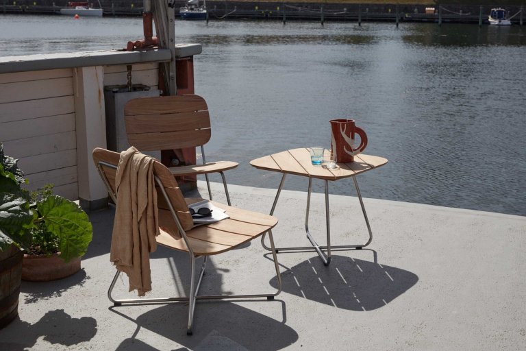 Fritz Hansen Lilium Lounge tuintafel 60x60