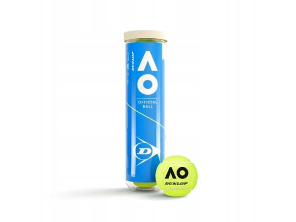 Tennisballer DUNLOP AUSTRALIAN OPEN GrandSlam 4-rørs ITF