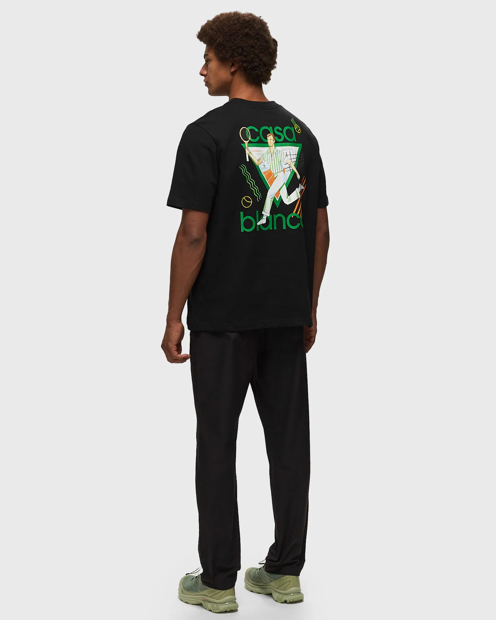 Casablanca LE JEU PRINTED UNISEX T-SHIRT