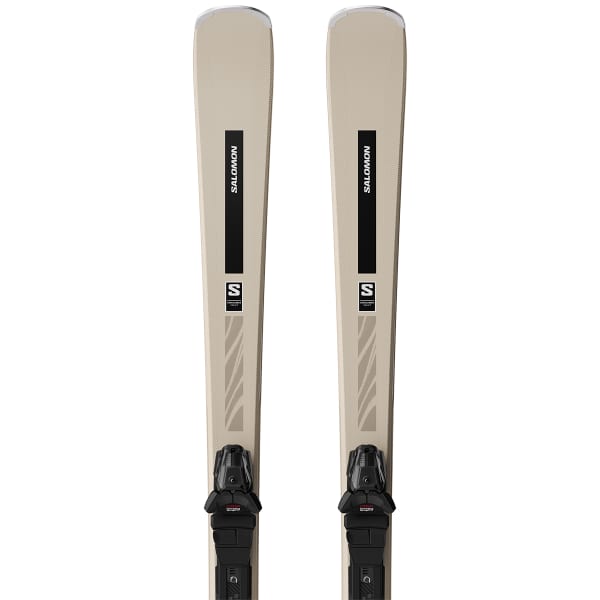 Pack ski SALOMON S/MAX N°6 + M10 GW L80 IVORY CREAM MET. / BLACK