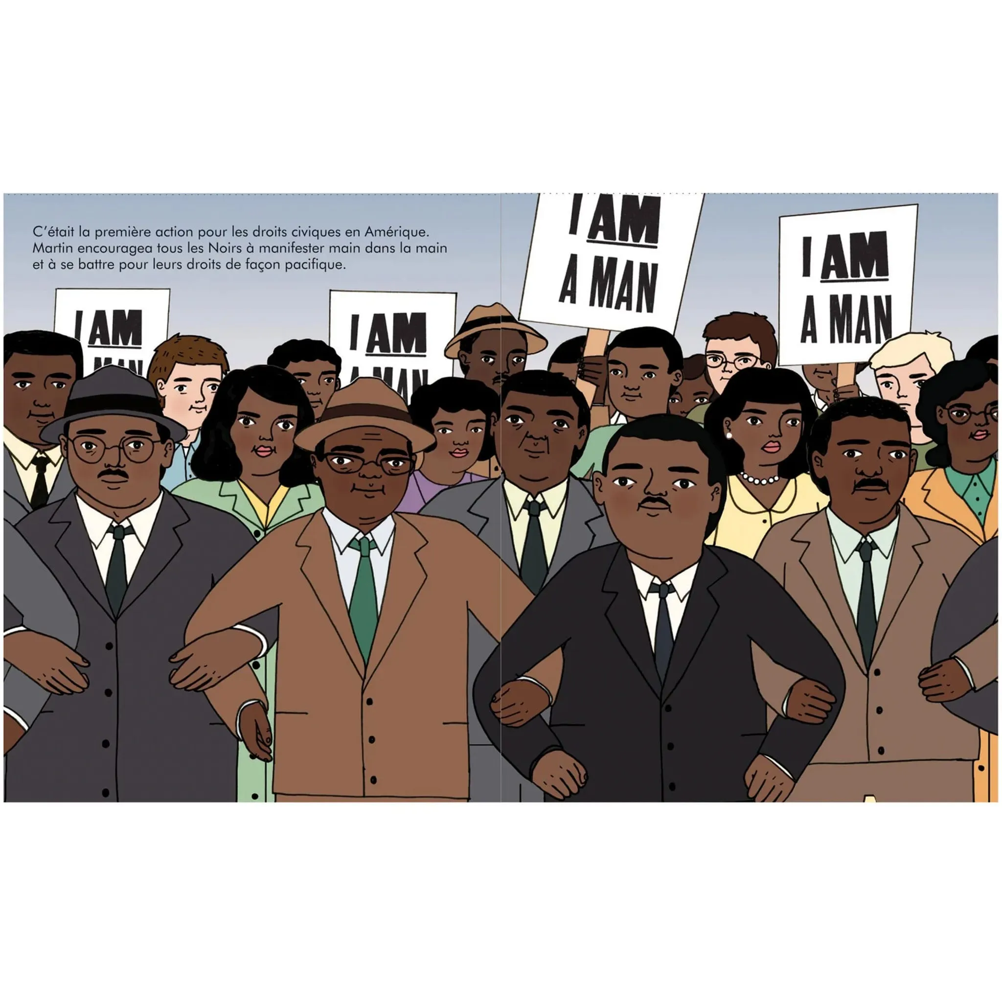 La Courte Échelle Livre sur Martin Luther King