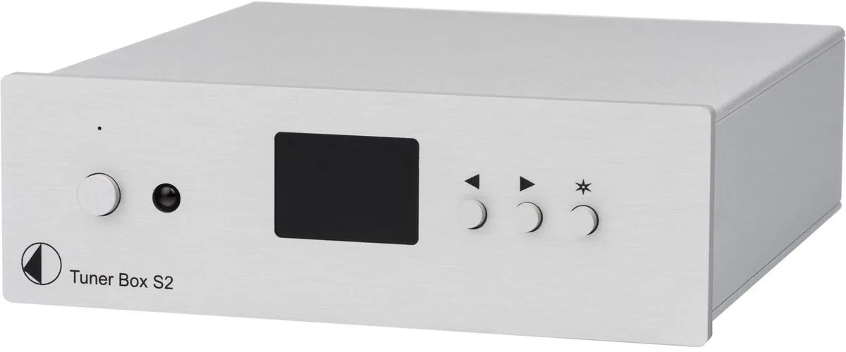 Pro-Ject Tuner Box S2 Silver Tuners radio FM/DAB