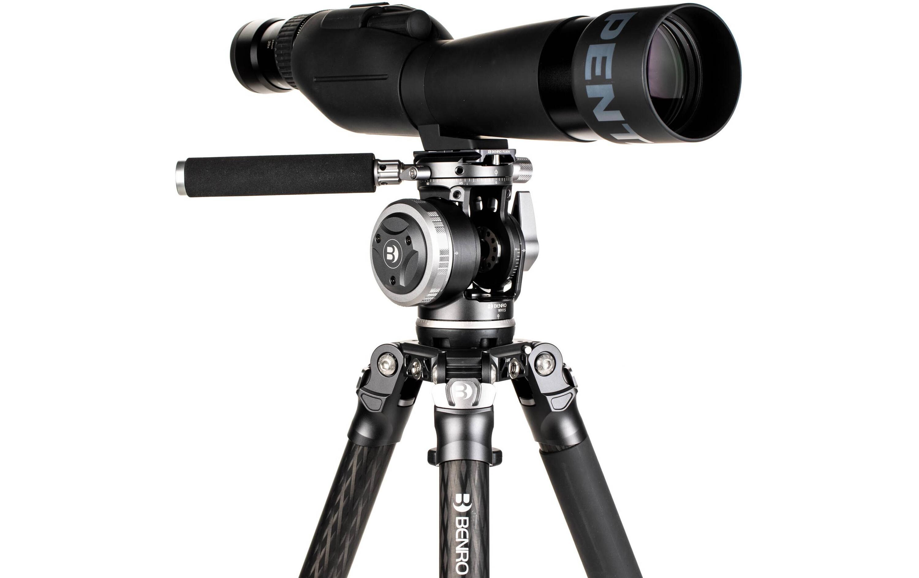 Stativkopf WH15 Long Lens<br>Entwickelt für lange Tele- oder Zoomobjektive, für Sport- und Wildlife-Fotografen