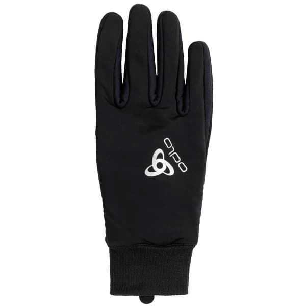 Gant vélo route ODLO FINNFJORD WARM GLOVES FULL FINGER BLACK