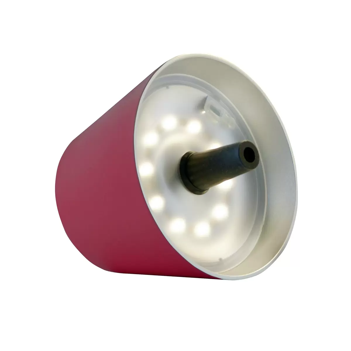 Tischleuchte Sompex Top Lampe 2.0 weinrot Rot