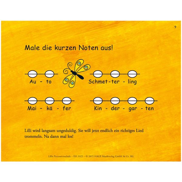 Hage Musikverlag Lillis Percussionschule