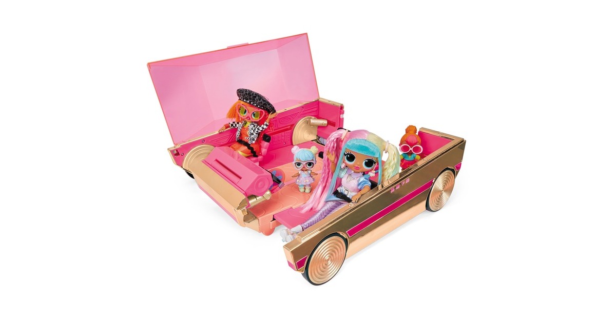 MGA EntertainmentL.O.L. Surprise! - 3-in-1 Party Cruiser Speelgoedvoertuig