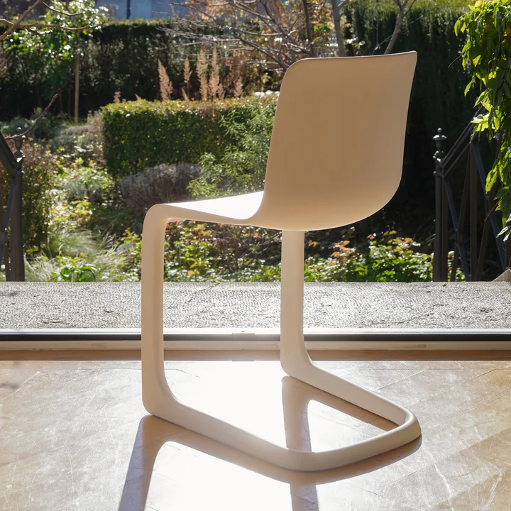 Vitra - EVO-C Vollkunststoff-Stuhl, light mint