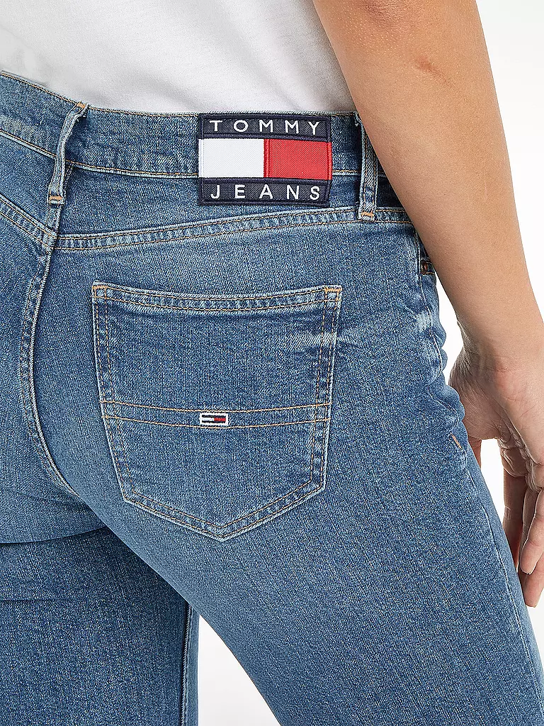 TOMMY JEANS Jeans Bootcut Fit MADDIE blau