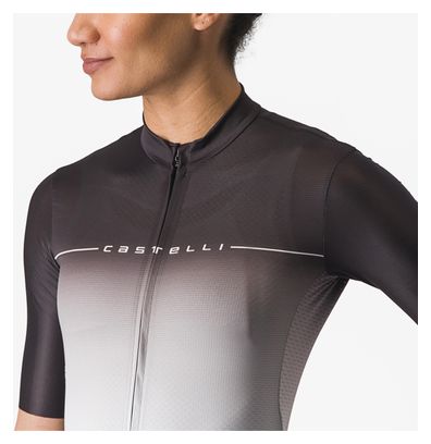 Maillot Manches Courtes Femme Salita Noir/Gris
