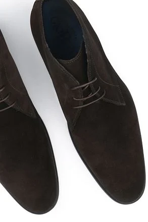 Giorgio Amalfi Boy Schoen Suede Bruin HE79417-2 kopen