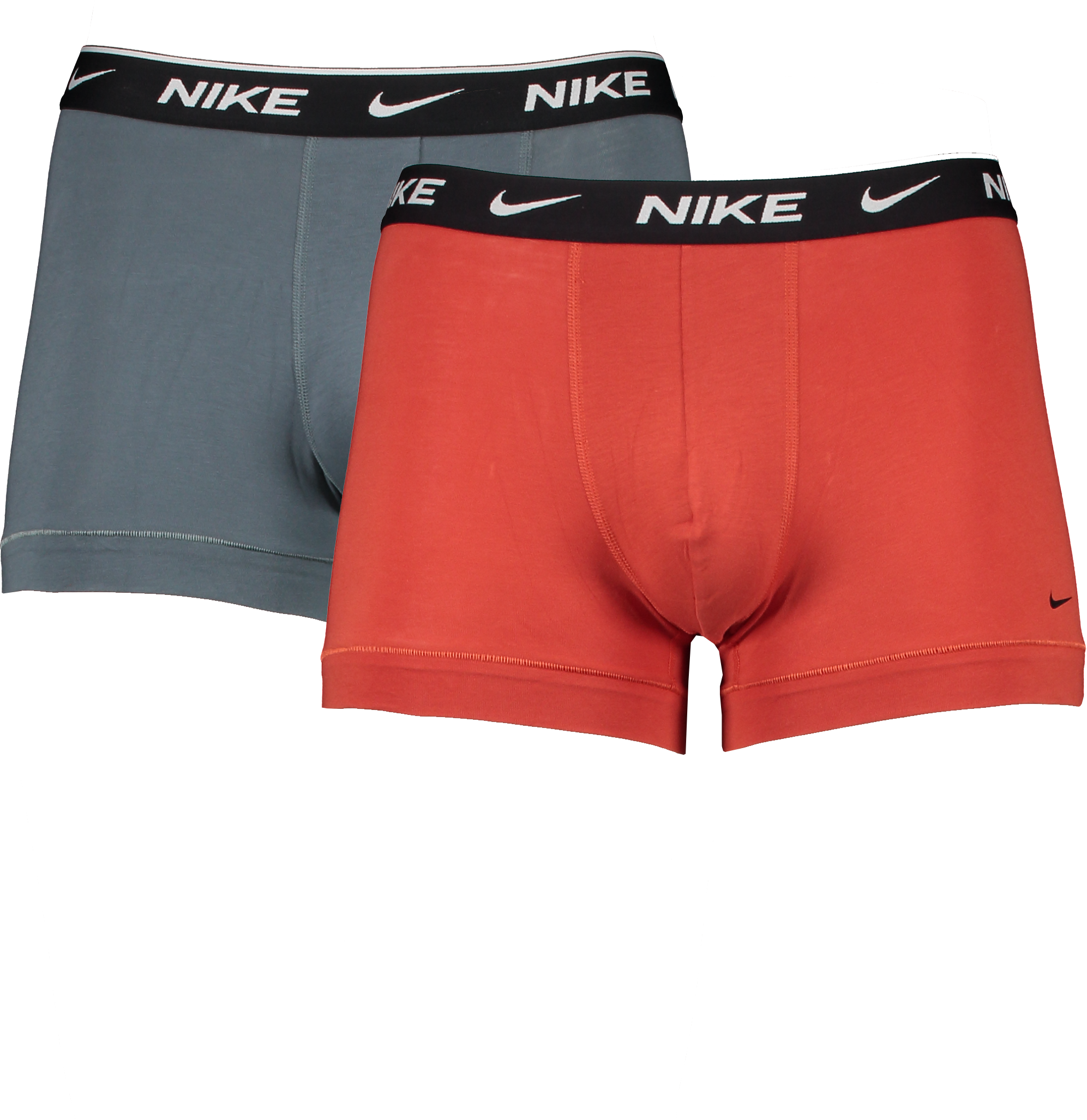 Nike Trunk 2er Pack Orange Grau FM1M