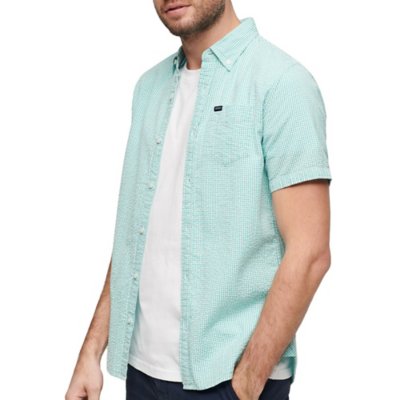 Chemise à manches courtes homme Seersucker SUPERDRY