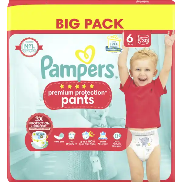 Premium protection pants Gr. 6 (15+kg) Big Pack