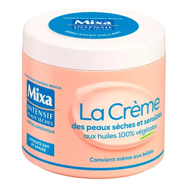 Creme Corporal Mixa para Pele Seca e Sensível 400ml