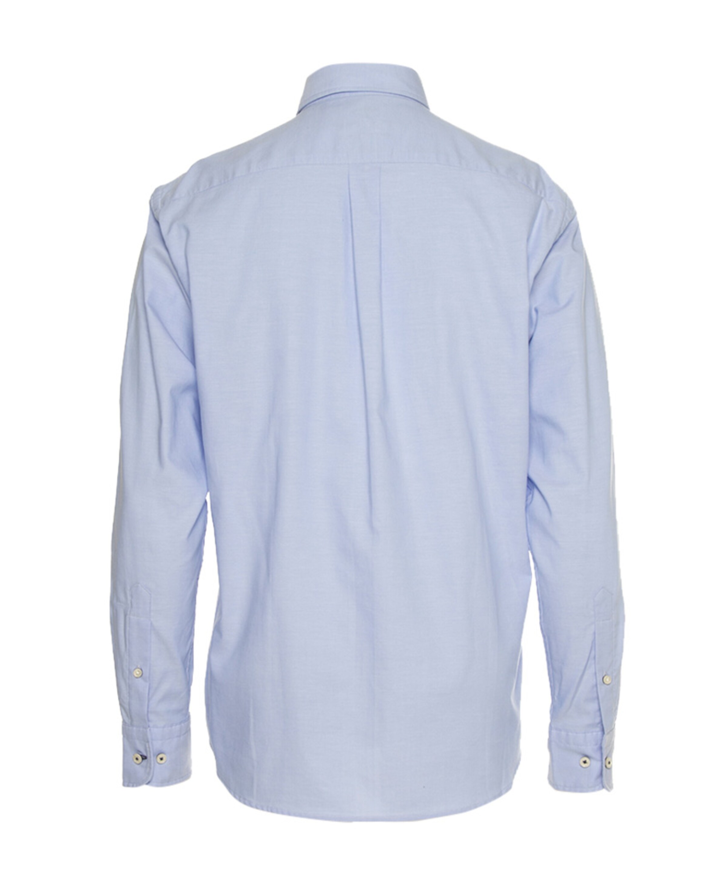 Fynch-Hatton Heren overhemd lange mouw blauw