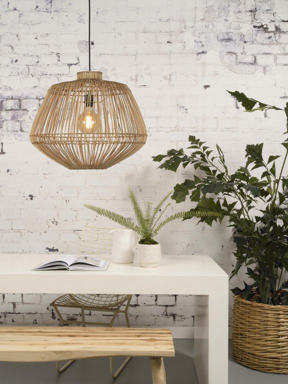 Good&Mojo Madagascar hanglamp Ø60 zwart