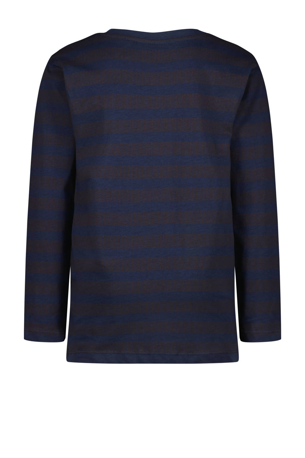 Vingino gestreepte longsleeve Jorin zwart