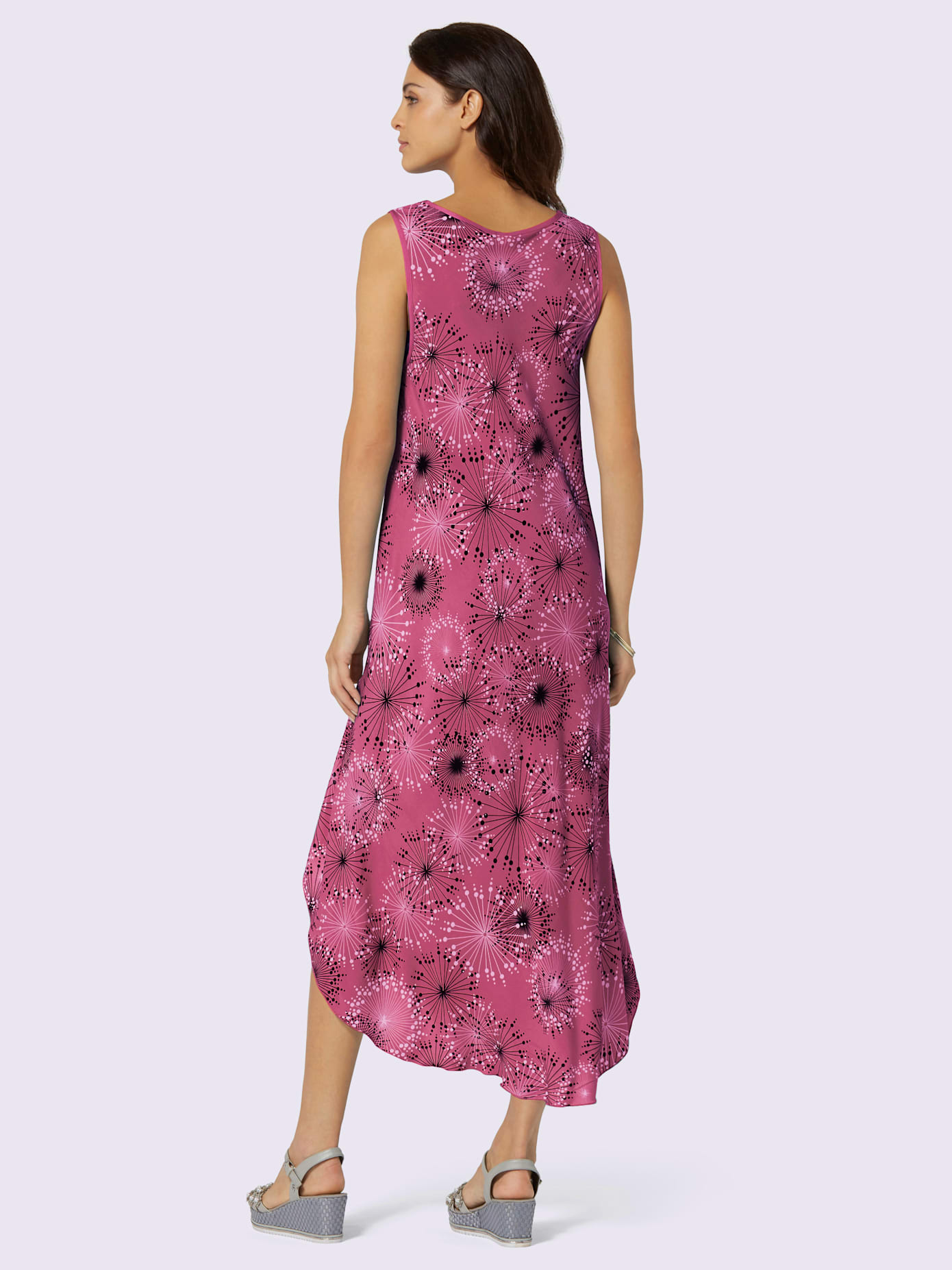 Robe imprimée pure viscose