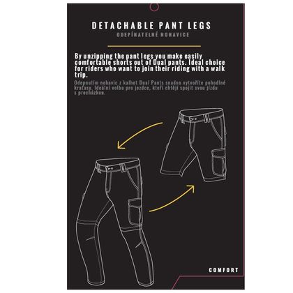 Pantalon Trilobite DUAL 2.0 - Noir