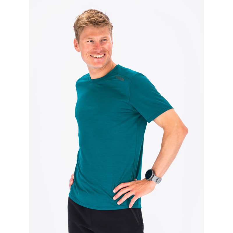fusion c3 loebe t shirt herre 243 0273 turquoise