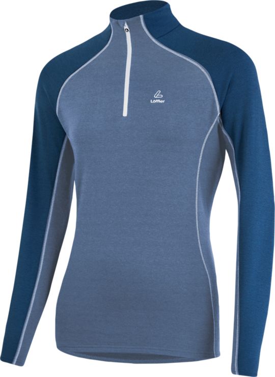 LöfflerMIDLAYER CB TRANSTEX - blau