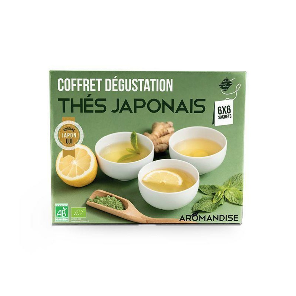 Coffret thés japonais en infusettes
