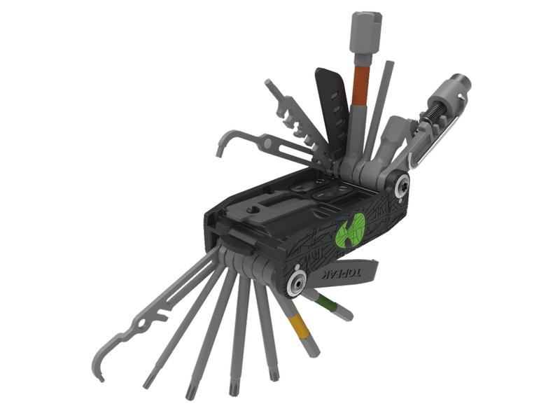 Topeak Mini Tool Alien X, 2-teilig Velowerkzeug mit Kettennieter