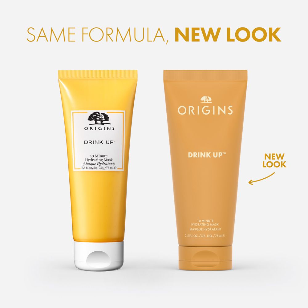 ORIGINS Drink Up™ 10 Minute Hydrating Mask with Apricot & Swiss Glacier Water Feuchtigkeitsspendende Gesichtsmaske + GinZing™ SPF40 Energy-Boosting Tinted Moisturizer 15ml GRATIS
