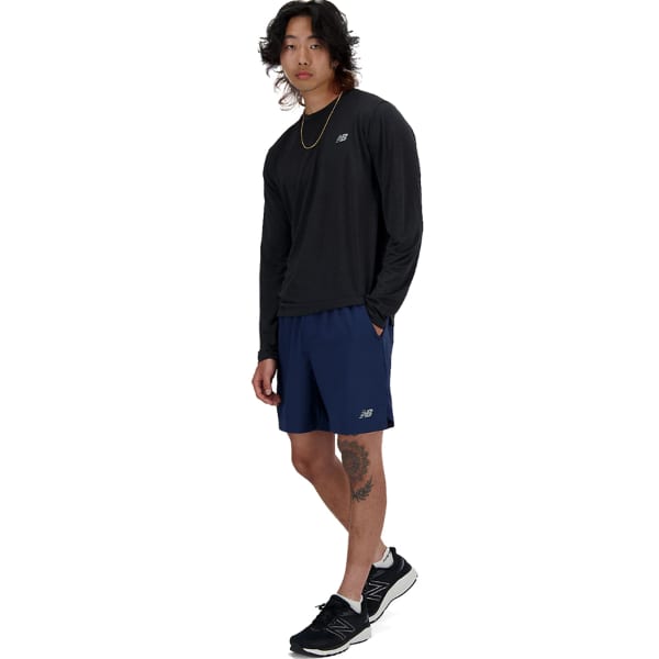T-shirt trail NEW BALANCE ATHLETICS LONG SLEEVE M BLACK