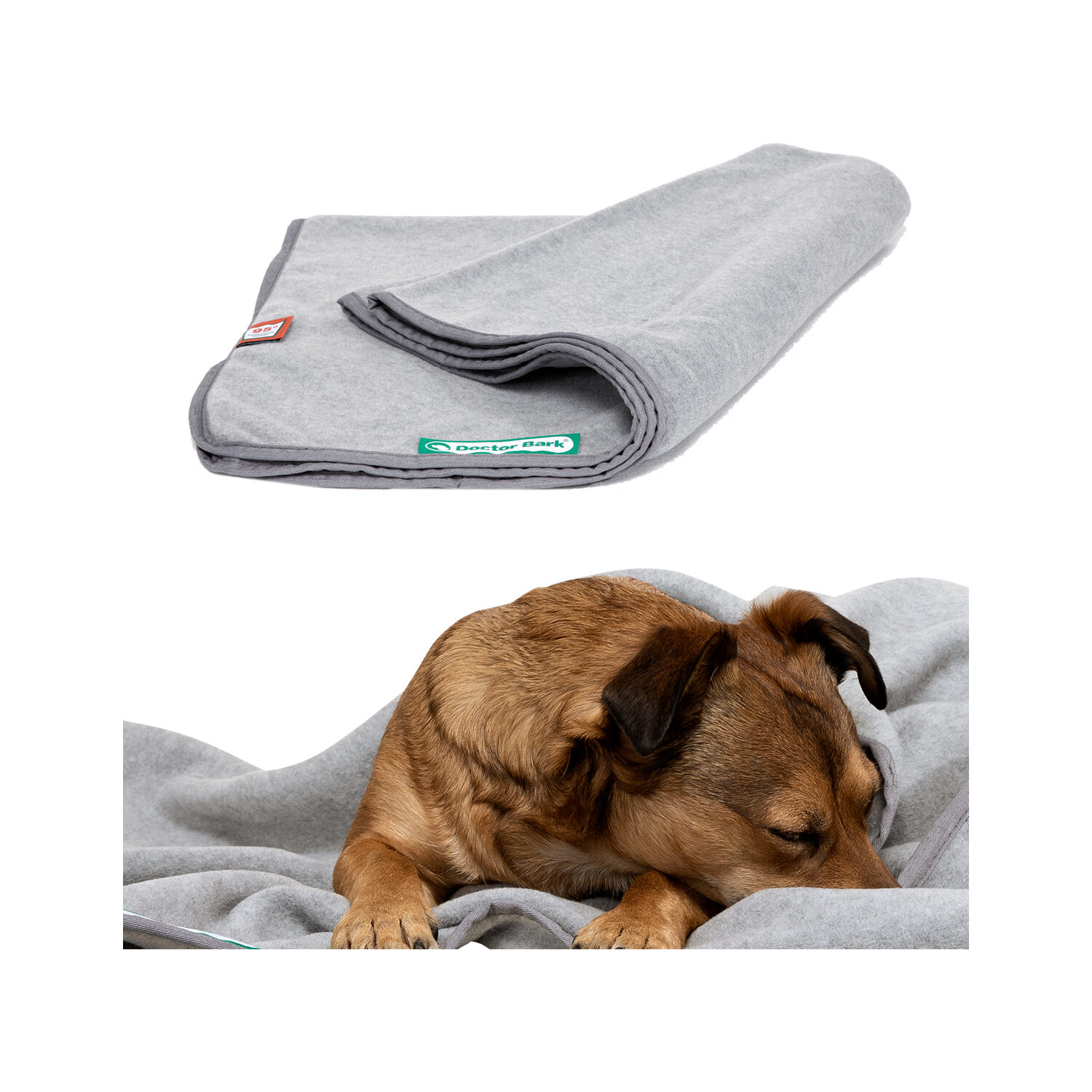 Doctor Bark Fleece Knuffeldoekje