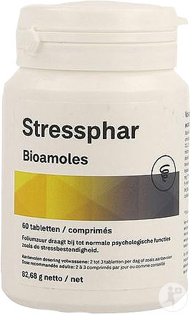 Stressphar Complément Alimentaire Résistance Au Stress Équilibre Mental Fatigue 60 Comprimés