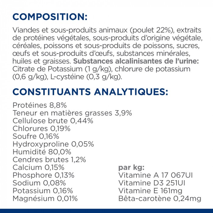 HILL'S Prescription Diet c/d Urinary Care Multicare en Sachets - Pâtée pour chat